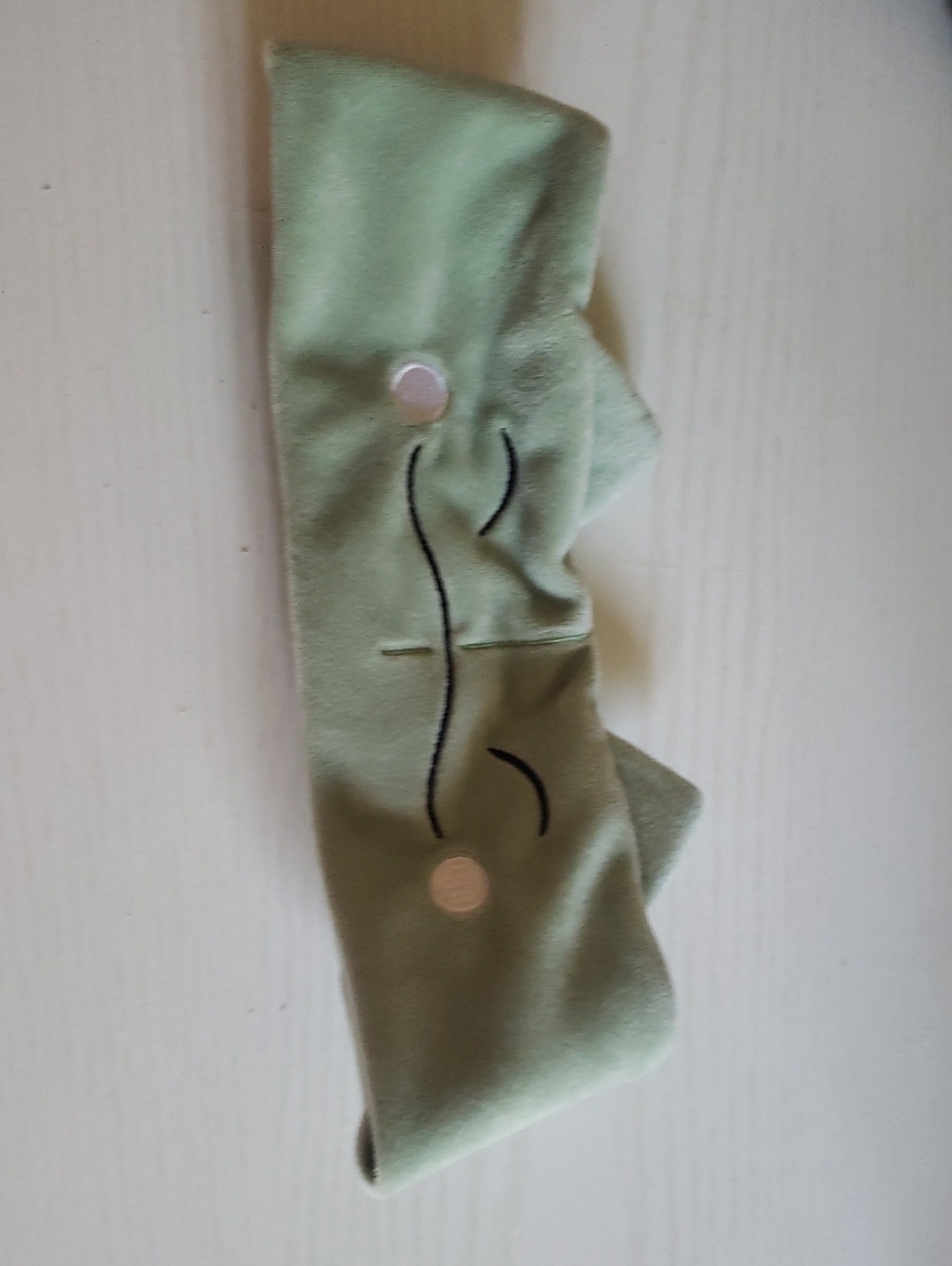 Snorlax Pokemon Green Stretch Headband
